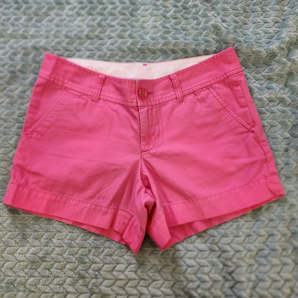 Lilly Pulitzer Pink Callahan Shorts Sz 2